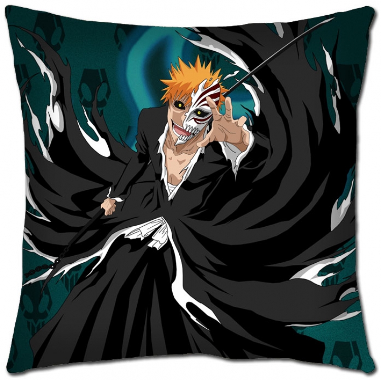 Bleach Anime square full-color pillow cushion 45X45CM  S8-5 NO FILLING
