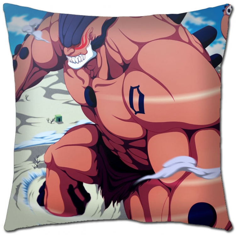 Bleach Anime square full-color pillow cushion 45X45CM  S8-97 NO FILLING