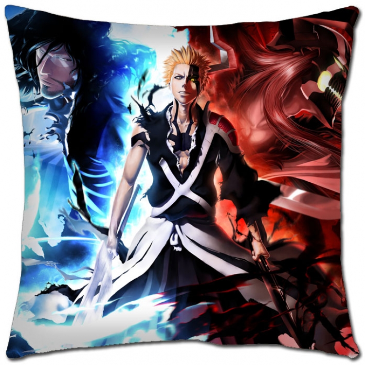 Bleach Anime square full-color pillow cushion 45X45CM  S8-50 NO FILLING