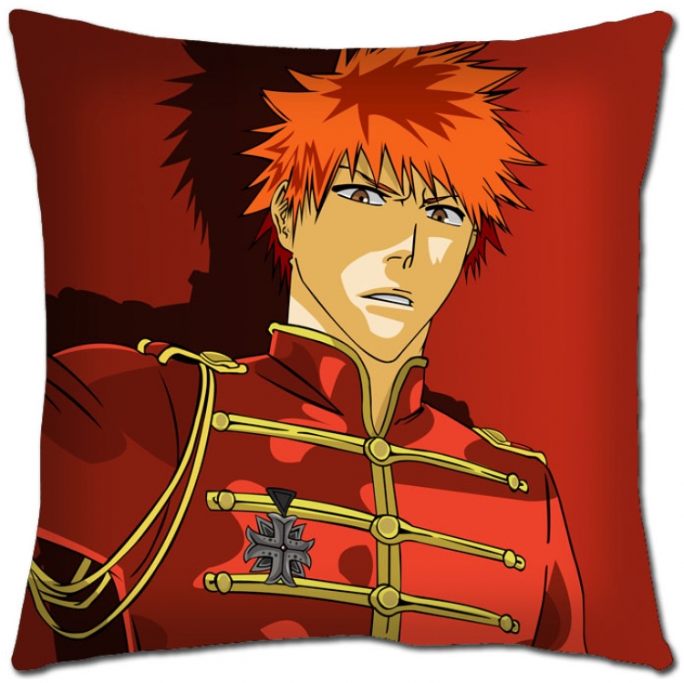Bleach Anime square full-color pillow cushion 45X45CM S8-35 NO FILLING