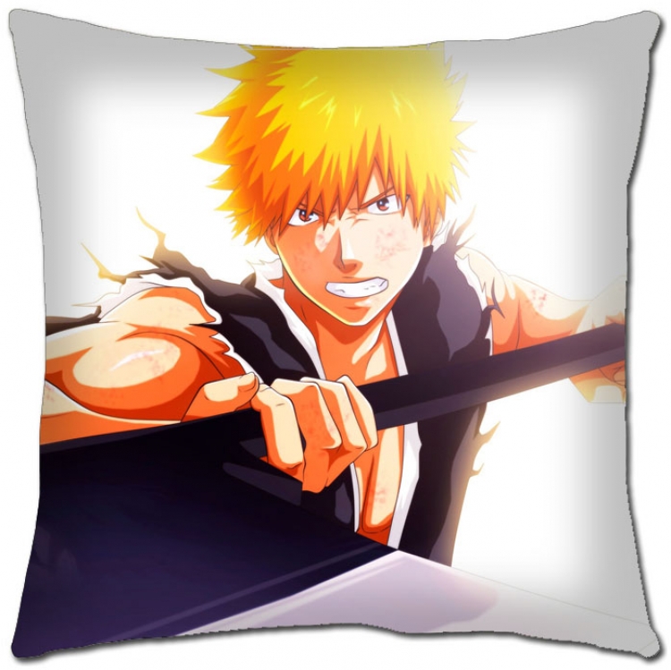 Bleach Anime square full-color pillow cushion 45X45CM  S8-14 NO FILLING