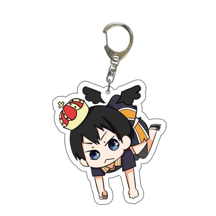 Chain Haikyuu!! acrylic keychain price for 5 pcs 6071