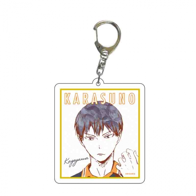 Chain Haikyuu!! acrylic keychain price for 5 pcs 6080