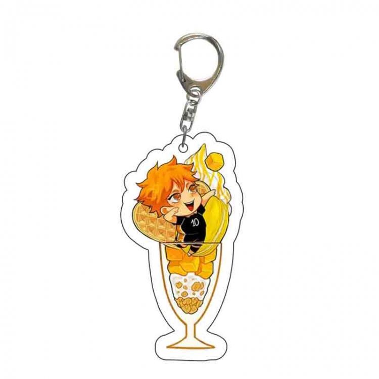 Chain Haikyuu!! acrylic keychain price for 5 pcs 6112