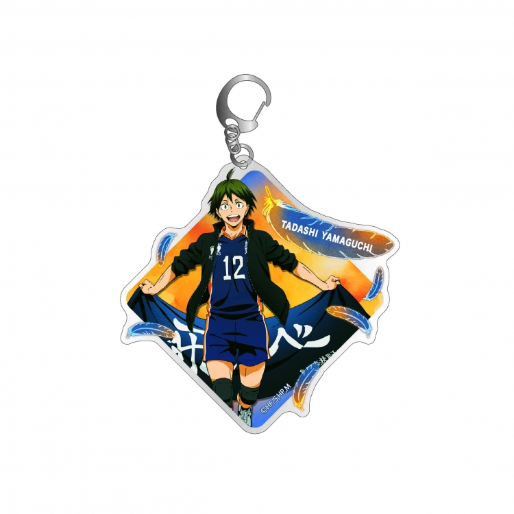 Chain Haikyuu!! acrylic keychain price for 5 pcs 6091