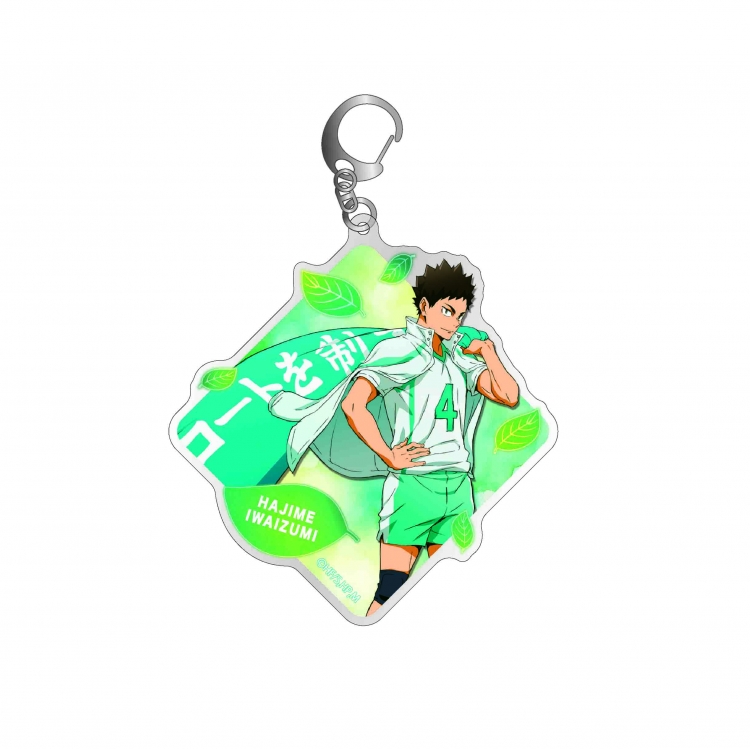 Chain Haikyuu!! acrylic keychain price for 5 pcs 6093