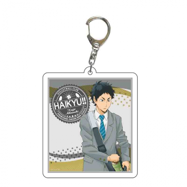 Chain Haikyuu!! acrylic keychain price for 5 pcs 6107