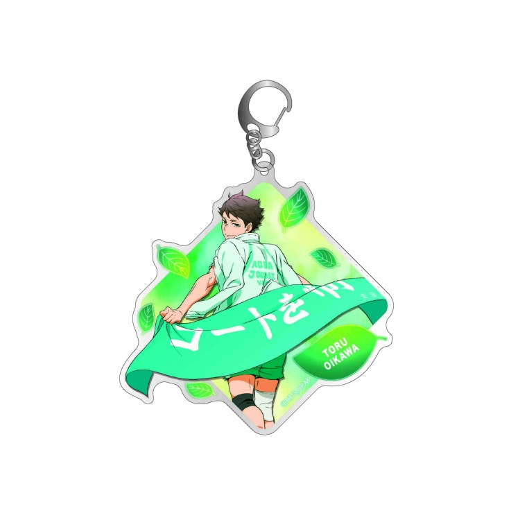 Chain Haikyuu!! acrylic keychain price for 5 pcs 6092