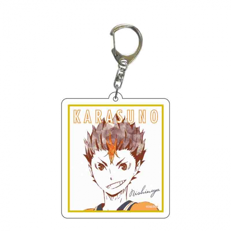 Chain Haikyuu!! acrylic keychain price for 5 pcs 6085
