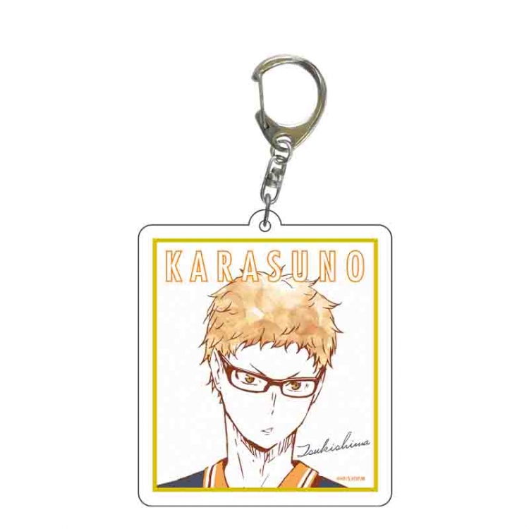 Chain Haikyuu!! acrylic keychain price for 5 pcs 6086