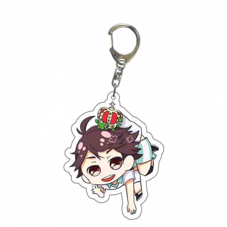 Chain Haikyuu!! acrylic keychain price for 5 pcs 6075