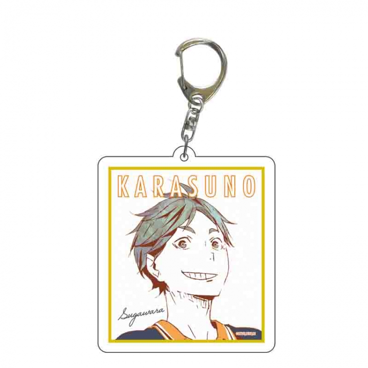 Chain Haikyuu!! acrylic keychain price for 5 pcs 6082