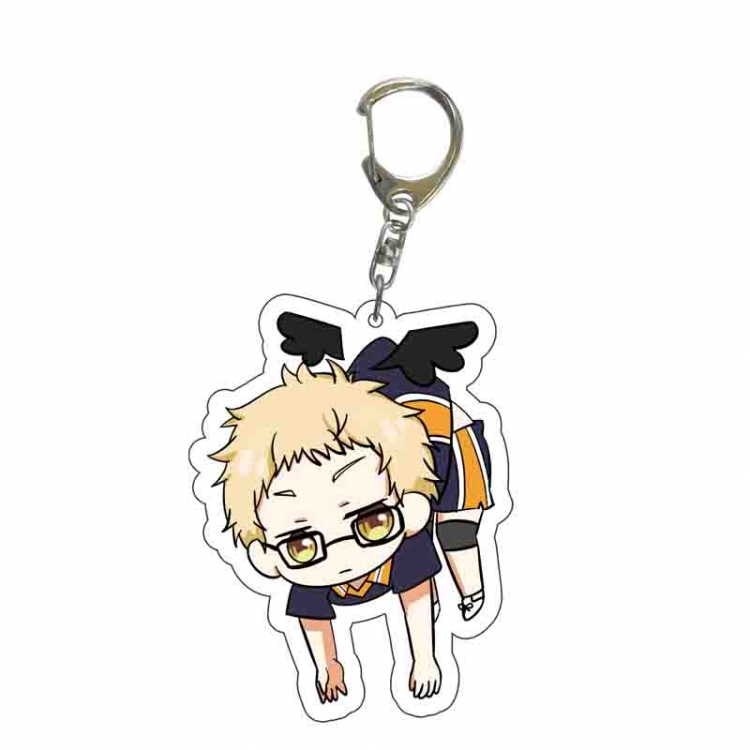 Chain Haikyuu!! acrylic keychain price for 5 pcs 6073