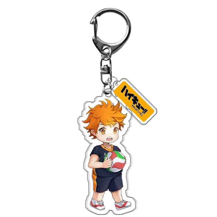 Chain Haikyuu!! Anime acrylic keychain price for 5 pcs C079