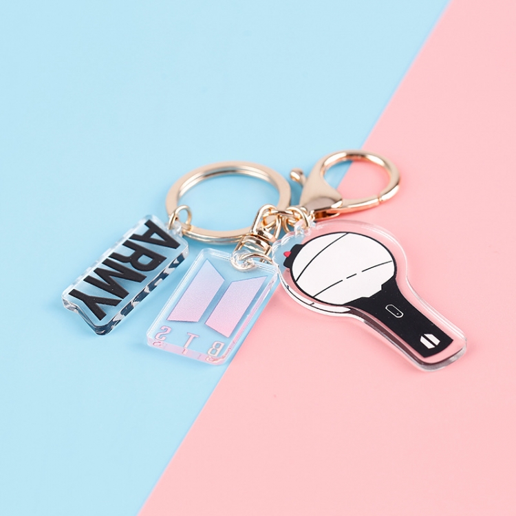 BTS Anime acrylic keychain price for 5 pcs A168