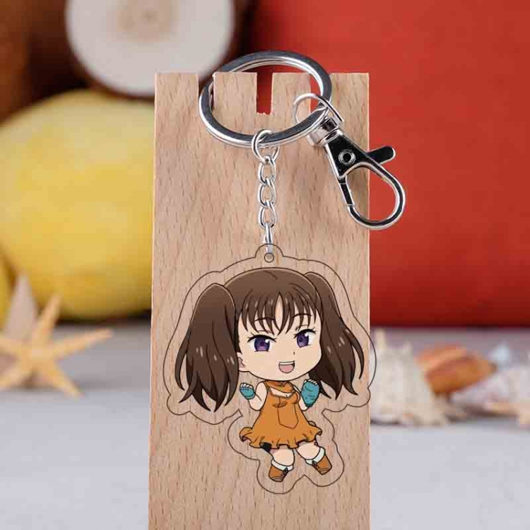 The Seven Deadly Sins Anime acrylic keychain price for 5 pcs 6146