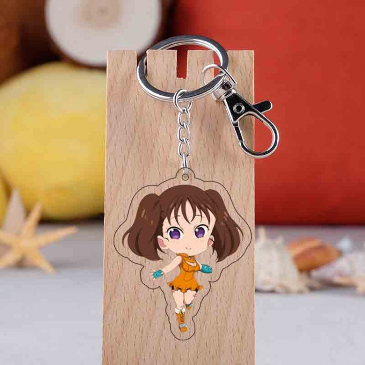 The Seven Deadly Sins Anime acrylic keychain price for 5 pcs 6139
