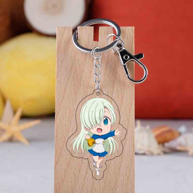The Seven Deadly Sins Anime acrylic keychain price for 5 pcs 6143