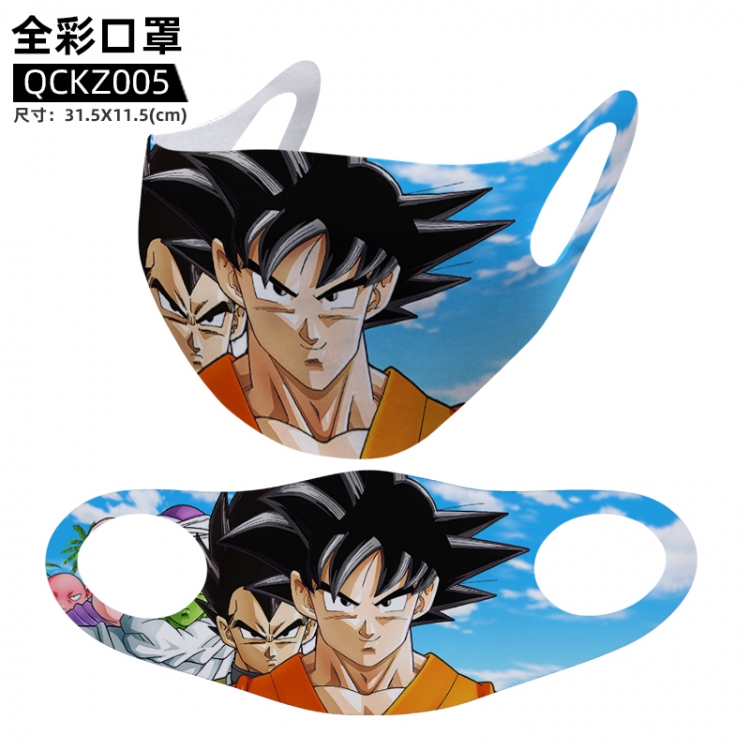 DRAGON BALL Anime full color mask 31.5X11.5cm  price for 5 pcs QCKZ005