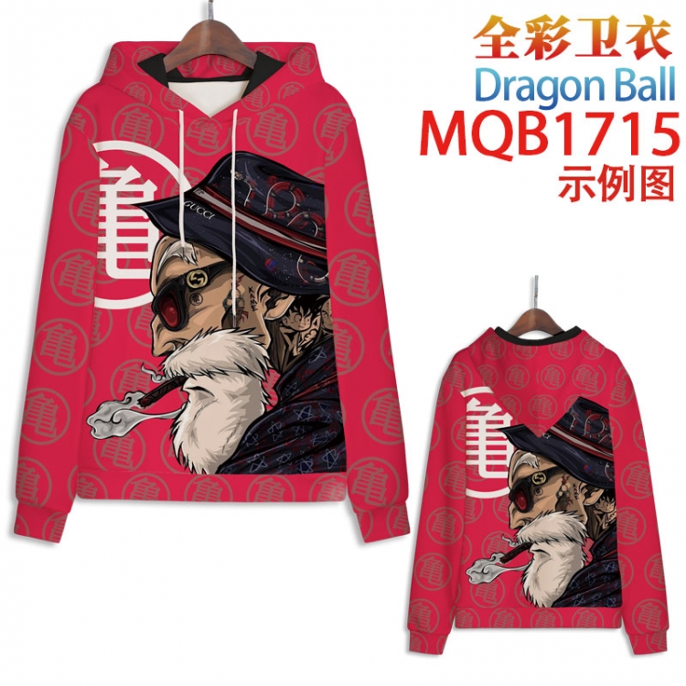 DRAGON BALL Full Color Patch pocket Sweatshirt Hoodie EUR SIZE 9 sizes from XXS to XXXXL MQB1715