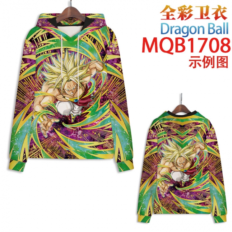 DRAGON BALL Full Color Patch pocket Sweatshirt Hoodie EUR SIZE 9 sizes from XXS to XXXXL MQB1708