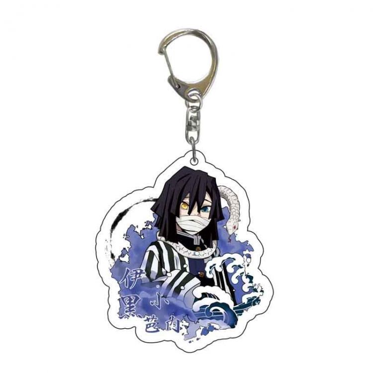 Demon Slayer Kimets Anime acrylic keychain price for 5 pcs 4902