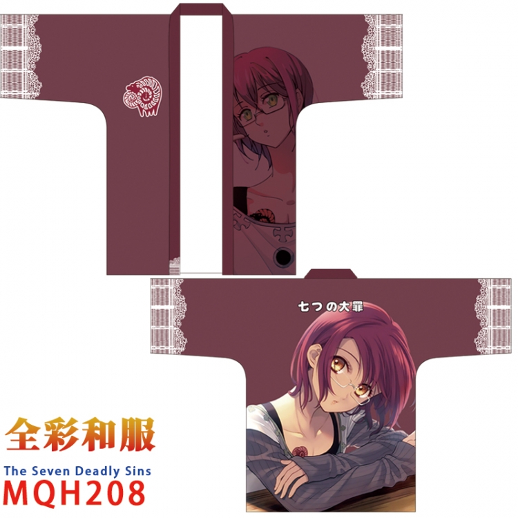 The Seven Deadly Sins Full-color kimono Free Size Book two days in advance cos dress MQH208