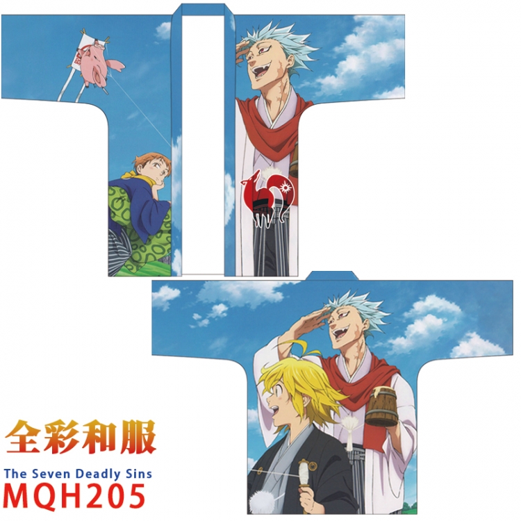 The Seven Deadly Sins Full-color kimono Free Size Book two days in advance cos dress MQH205
