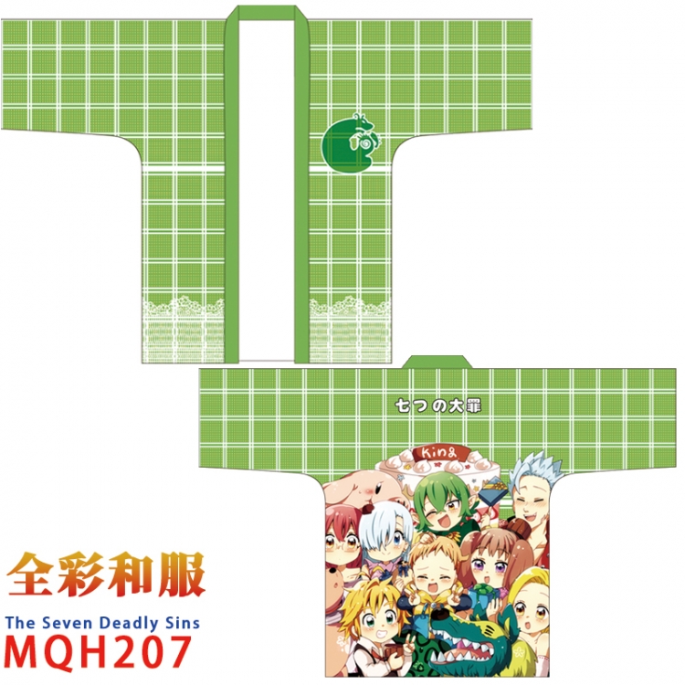 The Seven Deadly Sins Full-color kimono Free Size Book two days in advance cos dress MQH207