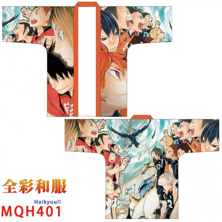 Haikyuu!! Full-color kimono Free Size Book two days in advance cos dress MQH401