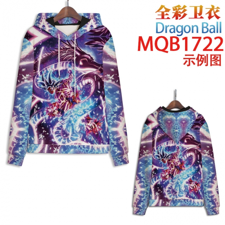 DRAGON BALL Full Color Patch pocket Sweatshirt Hoodie EUR SIZE 9 sizes from XXS to XXXXL MQB1722