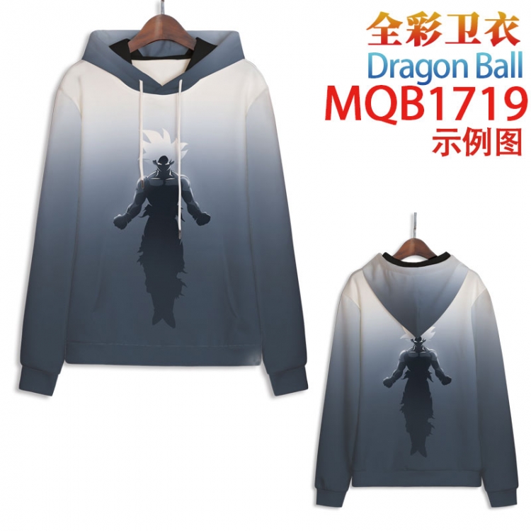 DRAGON BALL Full Color Patch pocket Sweatshirt Hoodie EUR SIZE 9 sizes from XXS to XXXXL MQB1719