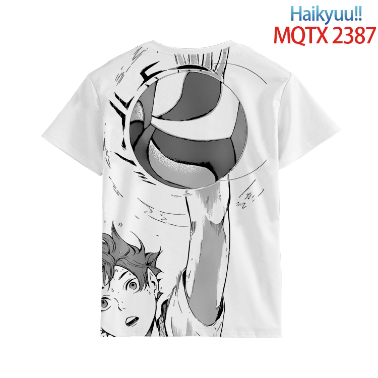 Haikyuu!! Full color printing flower short sleeve T-shirt S-5XL, 8 sizes MQTX23872