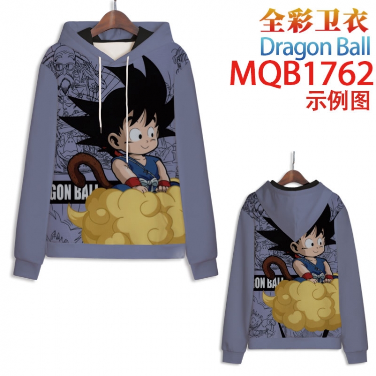 DRAGON BALL Full Color Patch pocket Sweatshirt Hoodie 8 sizes from  XS to XXXXL MQB1762
