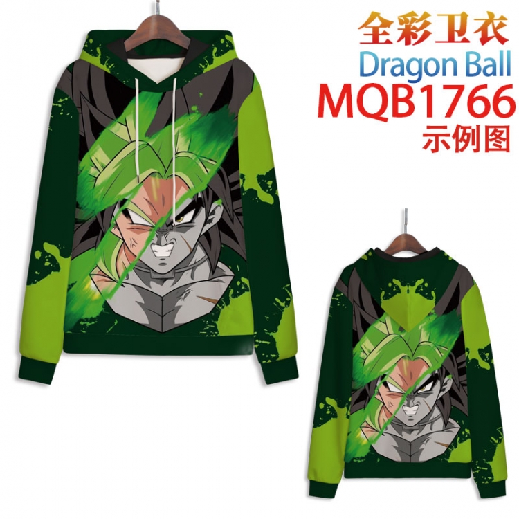 DRAGON BALL Full Color Patch pocket Sweatshirt Hoodie 8 sizes from  XS to XXXXL  MQB1766