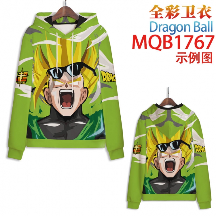 DRAGON BALL Full Color Patch pocket Sweatshirt Hoodie 8 sizes from  XS to XXXXL MQB1767