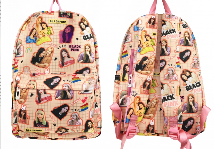 BLACK PINK Student backpack school bag backpack 3