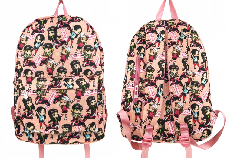 BLACK PINK Student backpack school bag backpack 2