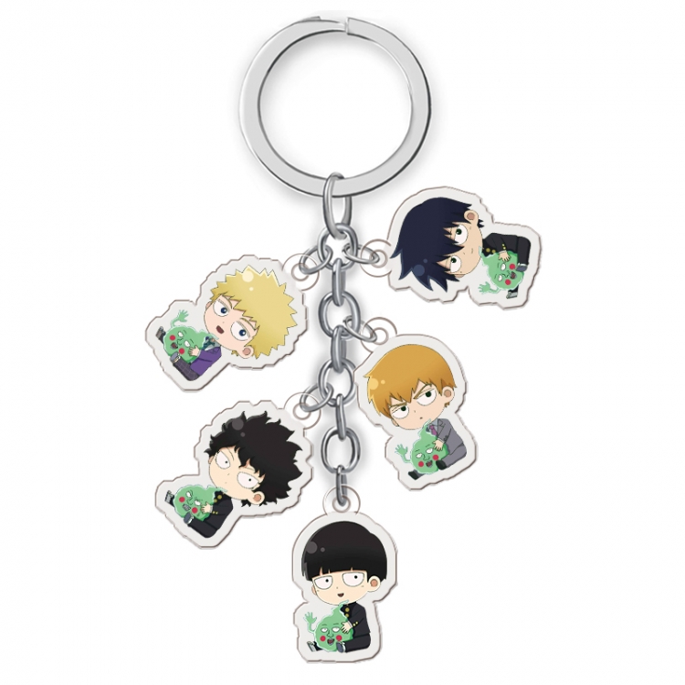 Mob Psycho 100  Anime acrylic keychain price for 5 pcs A044