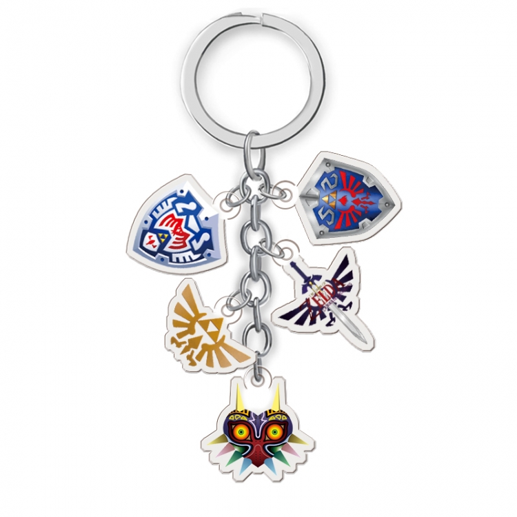 The Legend of Zelda  Anime acrylic keychain price for 5 pcs A036