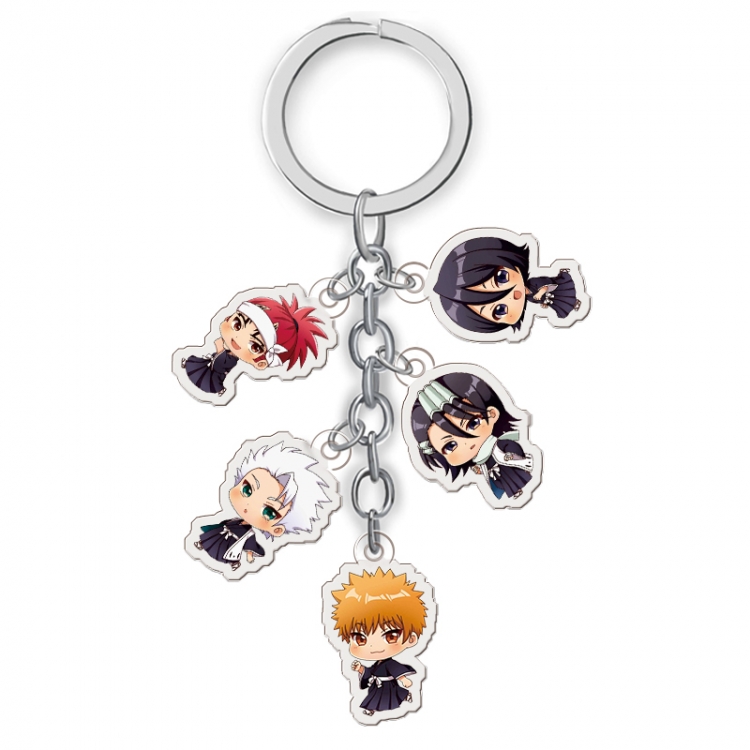 Bleach Anime acrylic keychain price for 5 pcs A053