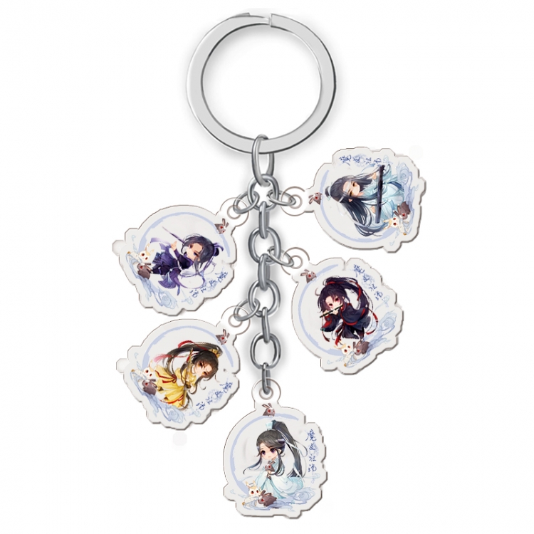 The wizard of the de  Anime acrylic keychain price for 5 pcs A030