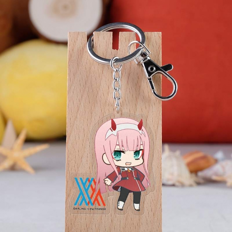 DARLING in the FRANX Anime acrylic keychain price for 5 pcs 3043