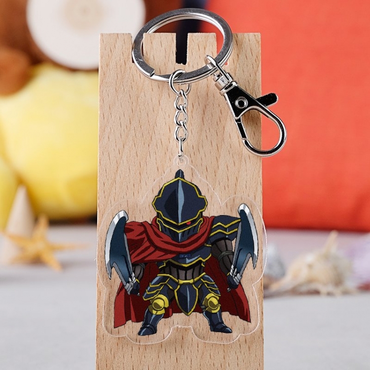 Overlord Anime acrylic keychain price for 5 pcs 3578