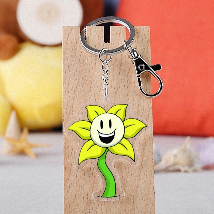 Undertale Anime acrylic keychain price for 5 pcs 3091