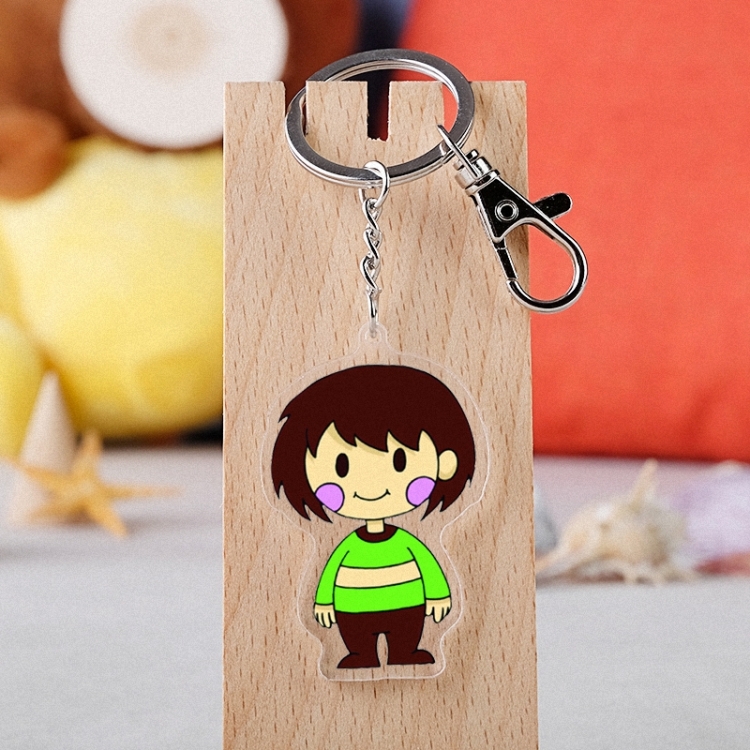 Undertale Anime acrylic keychain price for 5 pcs 3092