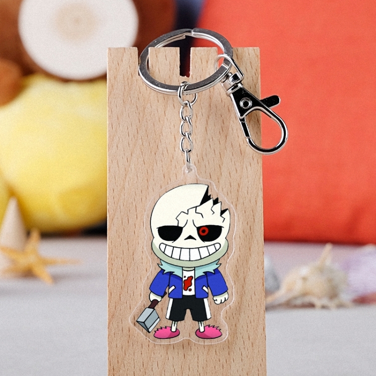 Undertale Anime acrylic keychain price for 5 pcs 3085