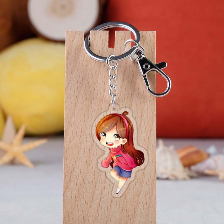 Gravity Falls Anime acrylic Key Chain  price for 5 pcs  4158