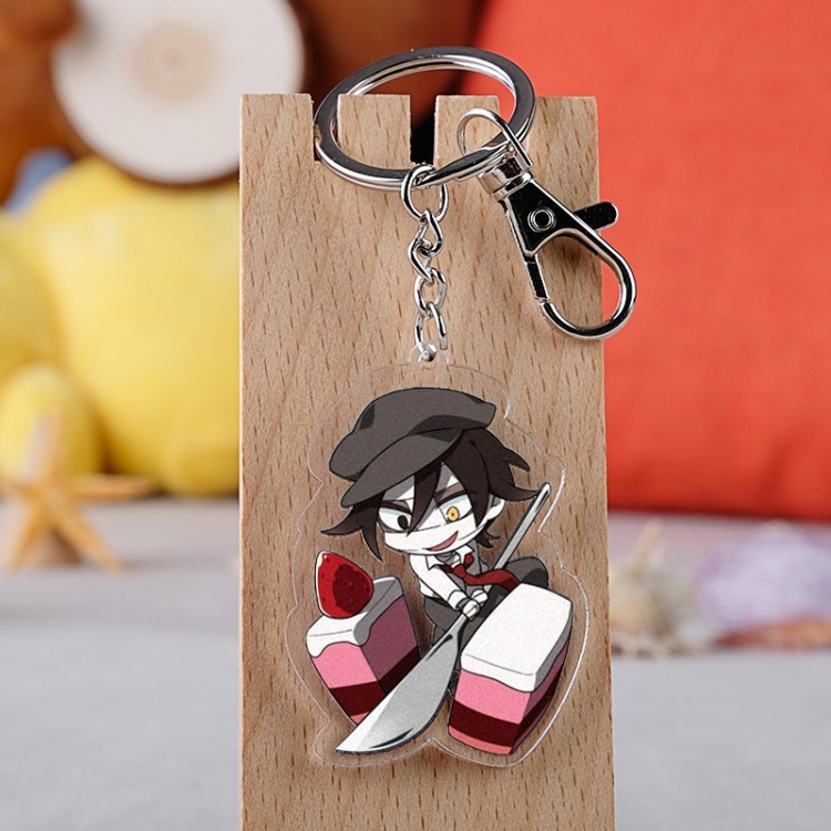Angels of Death Anime acrylic keychain price for 5 pcs 2980