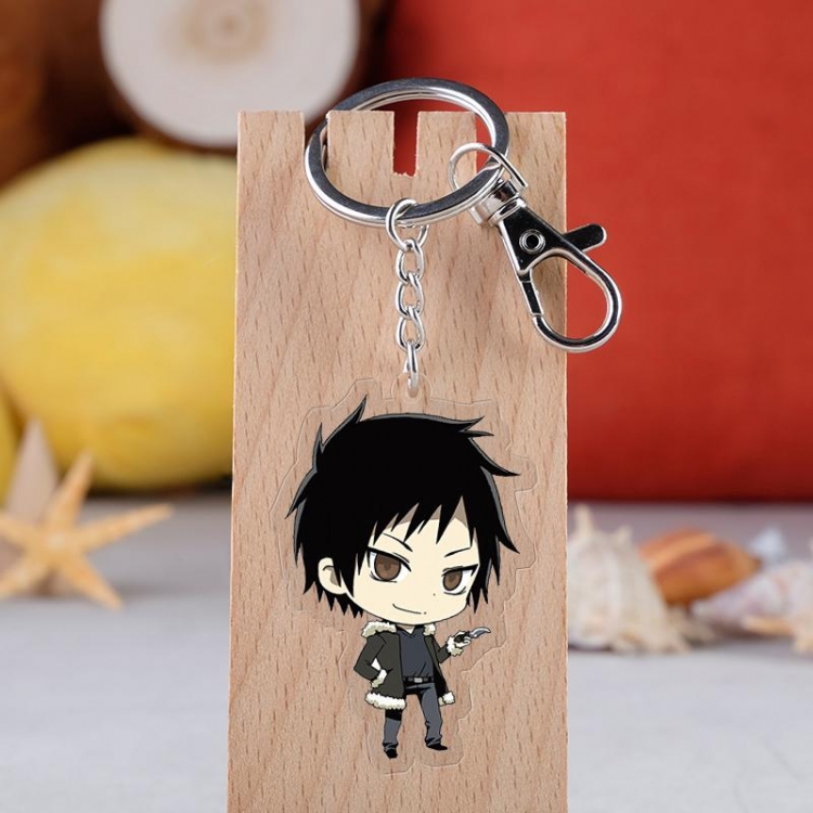 Du Rarara Anime acrylic keychain price for 5 pcs 2896